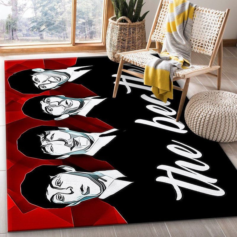 Graysicle The Beatles Teppich, Teppiche - Outdoor Teppich, Teppich Wohnzimmer, Küchenteppich, Kinderzimmer, Modern