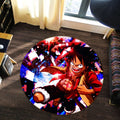 One Piece Anime 10 Round Teppich, Teppiche - Outdoor Teppich, Teppich Wohnzimmer, Küchenteppich, Kinderzimmer, Modern