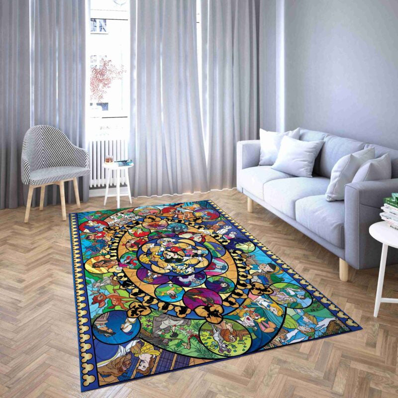 Disney Charakter Puzzleteile Teppich, Teppiche - Outdoor Teppich, Teppich Wohnzimmer, Küchenteppich, Kinderzimmer, Modern