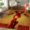 Iron Man Marvel 9 Teppich, Teppiche - Outdoor Teppich, Teppich Wohnzimmer, Küchenteppich, Kinderzimmer, Modern