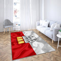 Flag Of Cologne Silk Texture Teppich, Teppiche - Rot-Weiße Seidenflagge Outdoor Teppich, Teppich Wohnzimmer, Küchenteppich, Kinderzimmer, Modern