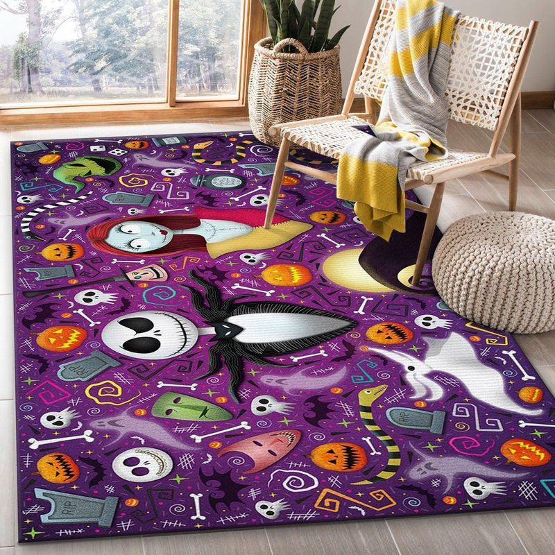 Nightmare Before Christmas 11 Teppich, Teppiche - Outdoor Teppich, Teppich Wohnzimmer, Küchenteppich, Kinderzimmer, Modern