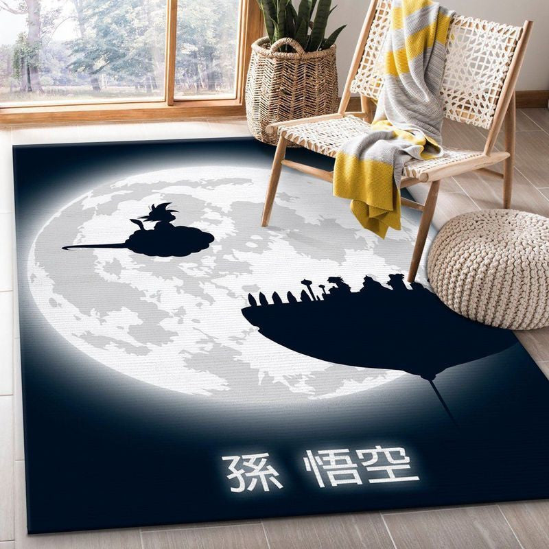 Dont Look At The Full Moon Anime Teppich, Teppiche - Outdoor Teppich, Teppich Wohnzimmer, Küchenteppich, Kinderzimmer, Modern