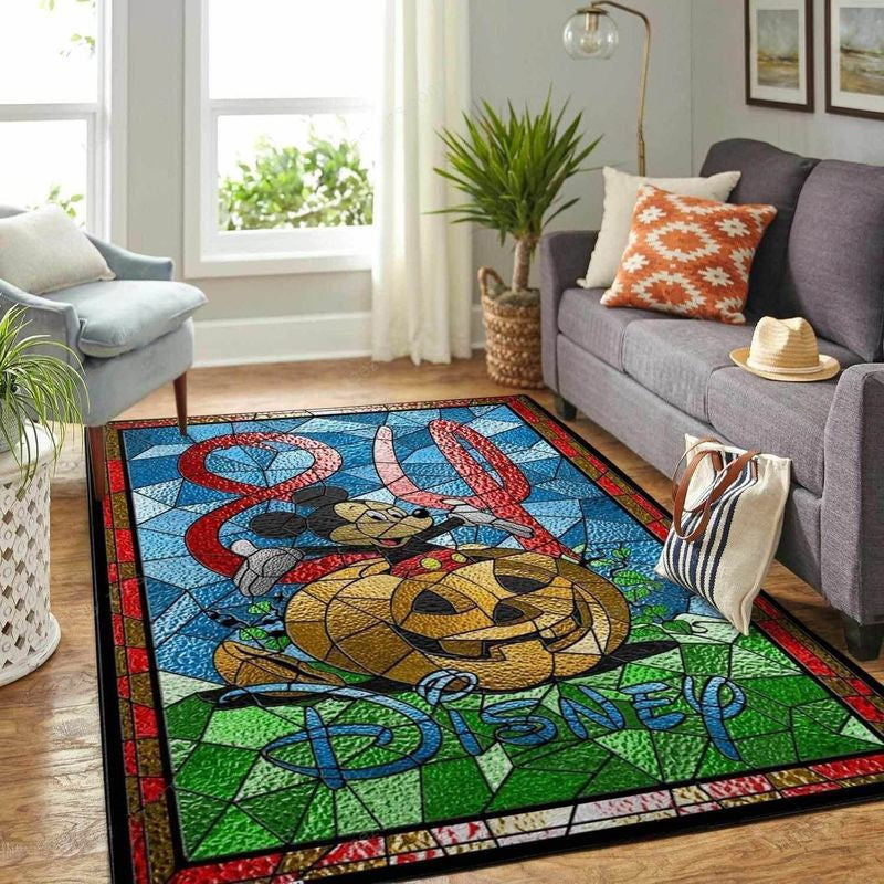 Mickey Mouse Disney 45 Teppich, Teppiche - Outdoor Teppich, Teppich Wohnzimmer, Küchenteppich, Kinderzimmer, Modern