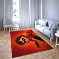 Incredibles 2 Karikatur Lieblings 8 Teppich, Teppiche - Outdoor Teppich, Teppich Wohnzimmer, Küchenteppich, Kinderzimmer, Modern