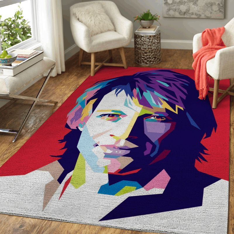 Jon Bon Jovi Pop Art Teppich, Teppiche - Outdoor Teppich, Teppich Wohnzimmer, Küchenteppich, Kinderzimmer, Modern
