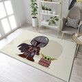 Mandalorian Baby Yoda Star Wars 78 Teppich, Teppiche - Outdoor Teppich, Teppich Wohnzimmer, Küchenteppich, Kinderzimmer, Modern
