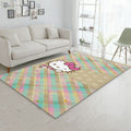 Hello Kitty 15 Teppich, Teppiche - Outdoor Teppich, Teppich Wohnzimmer, Küchenteppich, Kinderzimmer, Modern