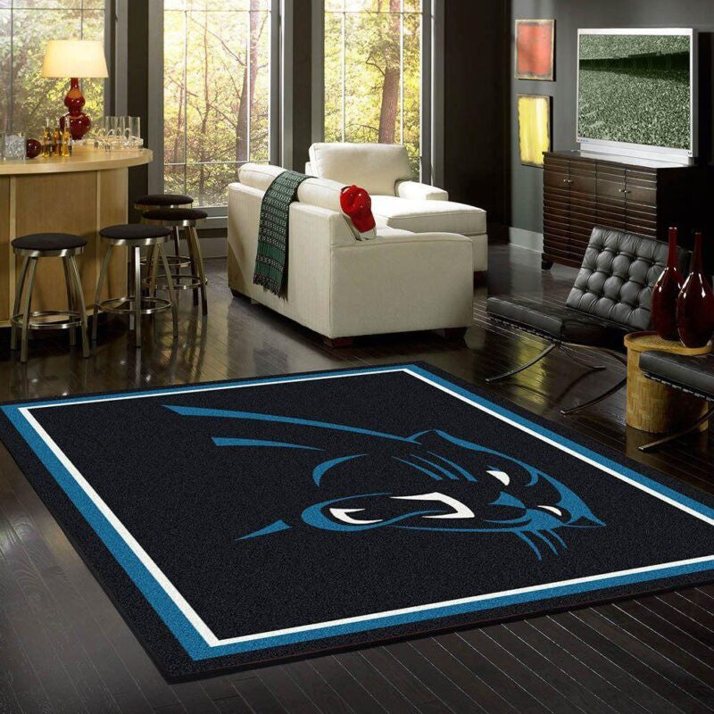 Carolina Panthers Nfl Teppich, Teppiche - Outdoor Teppich, Teppich Wohnzimmer, Küchenteppich, Kinderzimmer, Modern
