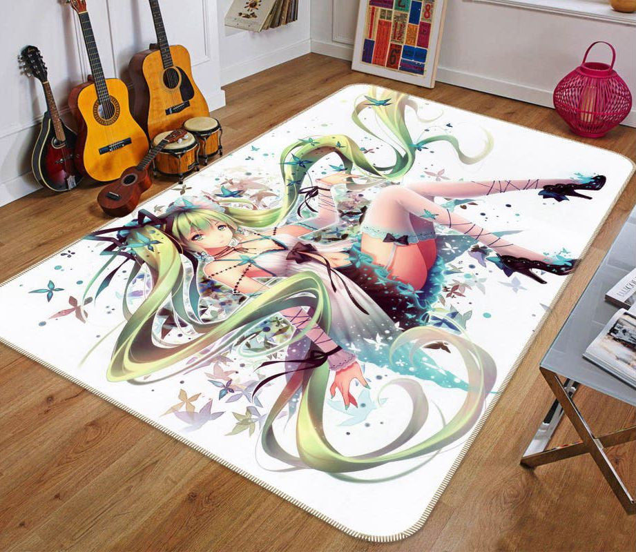 Hatsune Miku Anime 10 Teppich, Teppiche - Outdoor Teppich, Teppich Wohnzimmer, Küchenteppich, Kinderzimmer, Modern