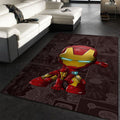 Iron Man Marvel 3 Teppich, Teppiche - Outdoor Teppich, Teppich Wohnzimmer, Küchenteppich, Kinderzimmer, Modern