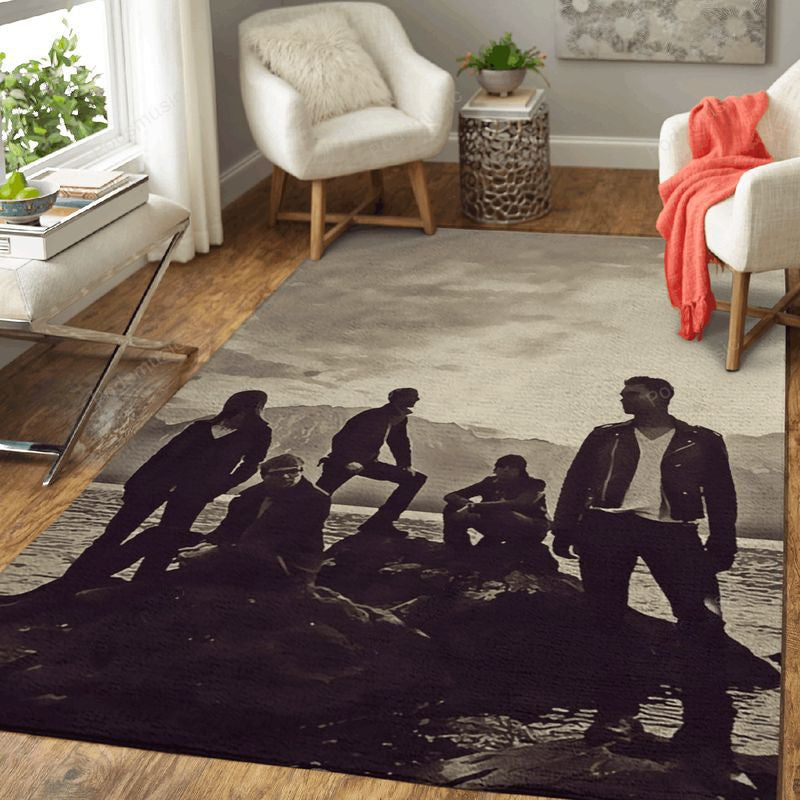 Maron 5 56 Music Art Teppich, Teppiche - Outdoor Teppich, Teppich Wohnzimmer, Küchenteppich, Kinderzimmer, Modern