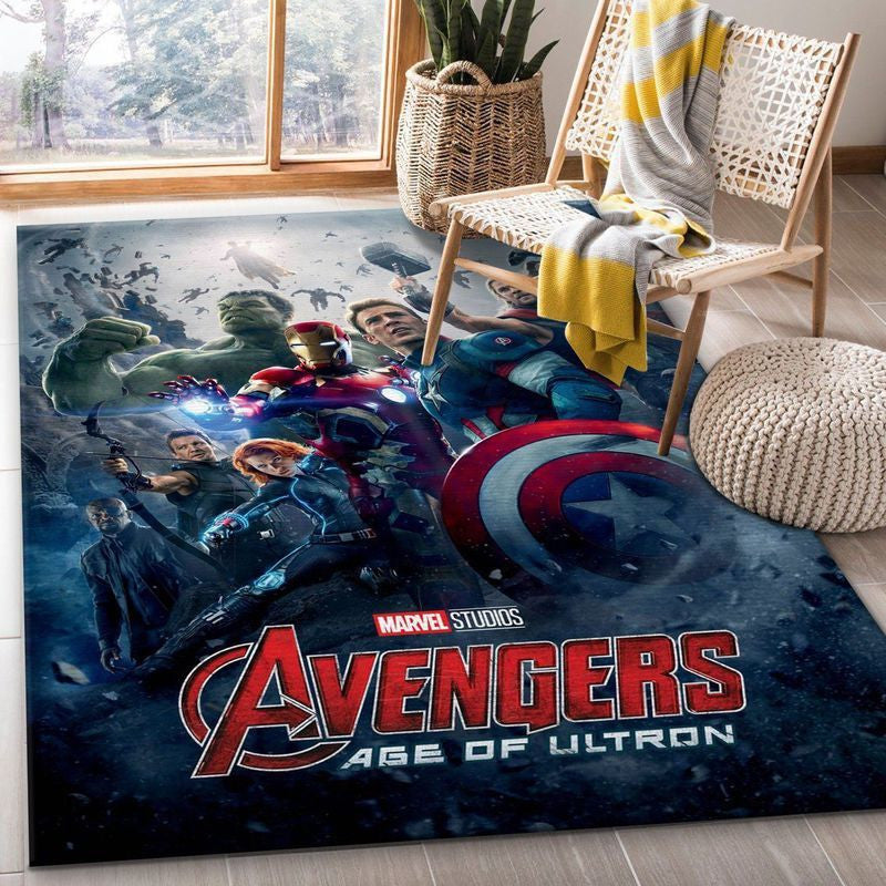 Avengers Age Of Ultron Movie1001 Teppich, Teppiche - Outdoor Teppich, Teppich Wohnzimmer, Küchenteppich, Kinderzimmer, Modern