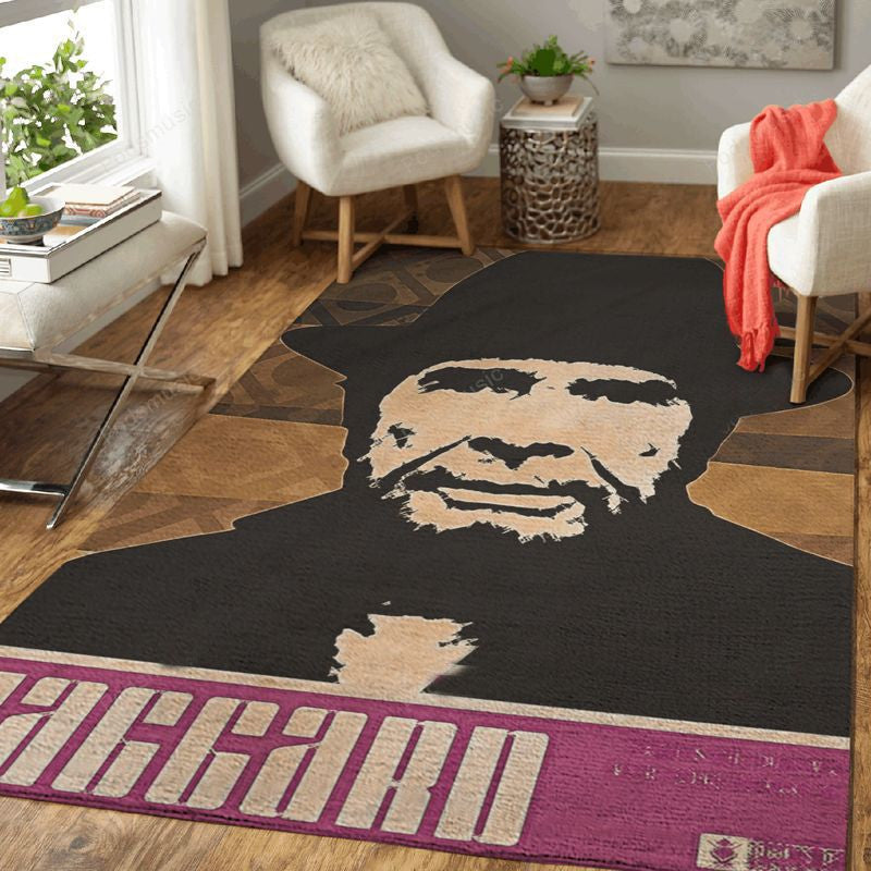 Merle Haggard Country Music Artwork Art Teppich, Teppiche - Outdoor Teppich, Teppich Wohnzimmer, Küchenteppich, Kinderzimmer, Modern