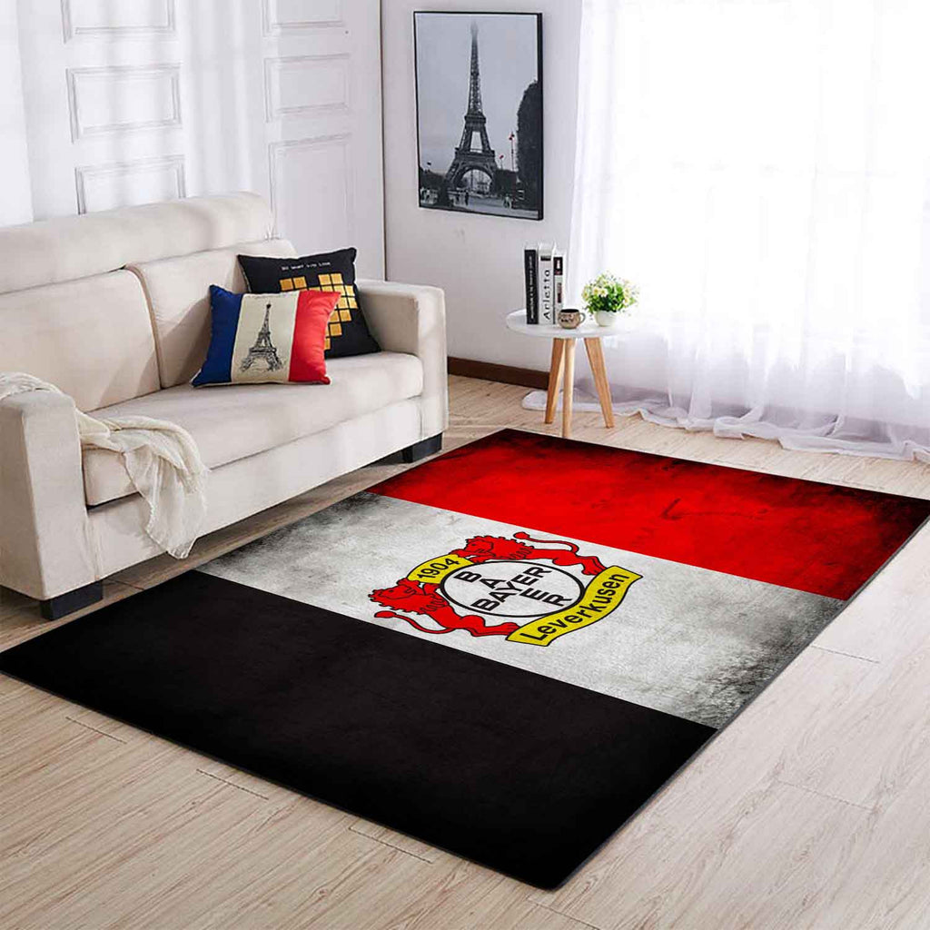 Bayer 04 Leverkusen B0401 Teppich, Teppiche - Outdoor Teppich, Teppich Wohnzimmer, Küchenteppich, Kinderzimmer, Modern