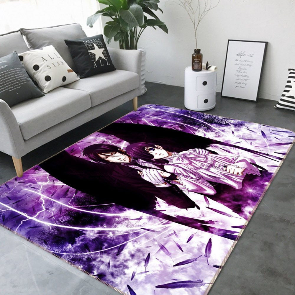 Black Butler Anime 8 Teppich, Teppiche - Outdoor Teppich, Teppich Wohnzimmer, Küchenteppich, Kinderzimmer, Modern