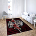 RB Leipzig FC Teppich, Teppiche – Teppich mit verbranntem Logo für den Außenbereich, Wohnzimmerteppich, Küchenteppich, Kinderzimmer, modern
