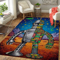 Bender Bending Rodriiguez Bode Teppich, Teppiche - Outdoor Teppich, Teppich Wohnzimmer, Küchenteppich, Kinderzimmer, Modern