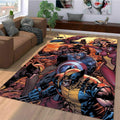 Marvel Comic Superheroes Teppich, Teppiche - Outdoor Teppich, Teppich Wohnzimmer, Küchenteppich, Kinderzimmer, Modern