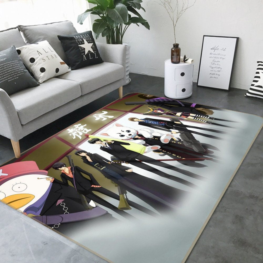 Gintama Anime 4 Teppich, Teppiche - Outdoor Teppich, Teppich Wohnzimmer, Küchenteppich, Kinderzimmer, Modern