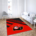 Stade Rennais FC Material Design Teppich, Teppiche - Ligue 1 Outdoor-Teppich, Wohnzimmerteppich, Küchenteppich, Kinderzimmer, Modern