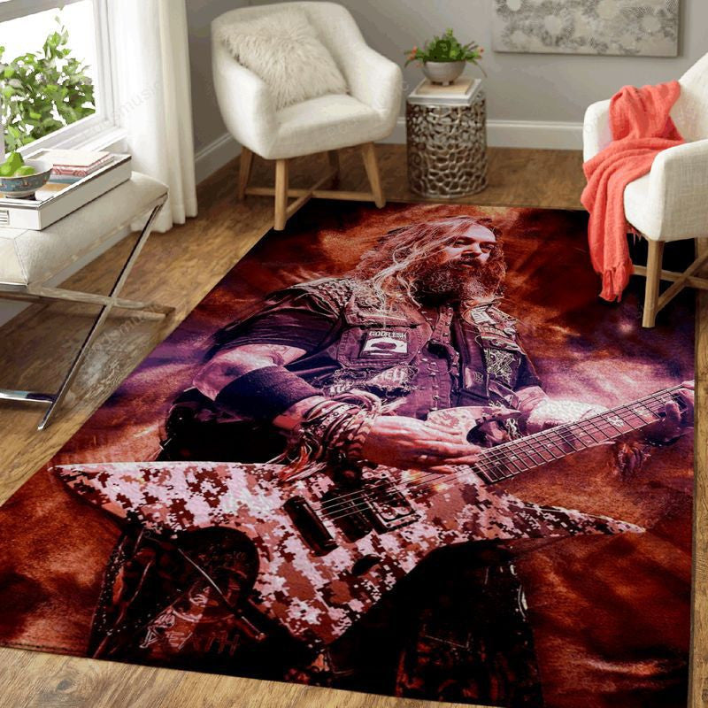 Max Cavalera Music Art Teppich, Teppiche - Outdoor Teppich, Teppich Wohnzimmer, Küchenteppich, Kinderzimmer, Modern