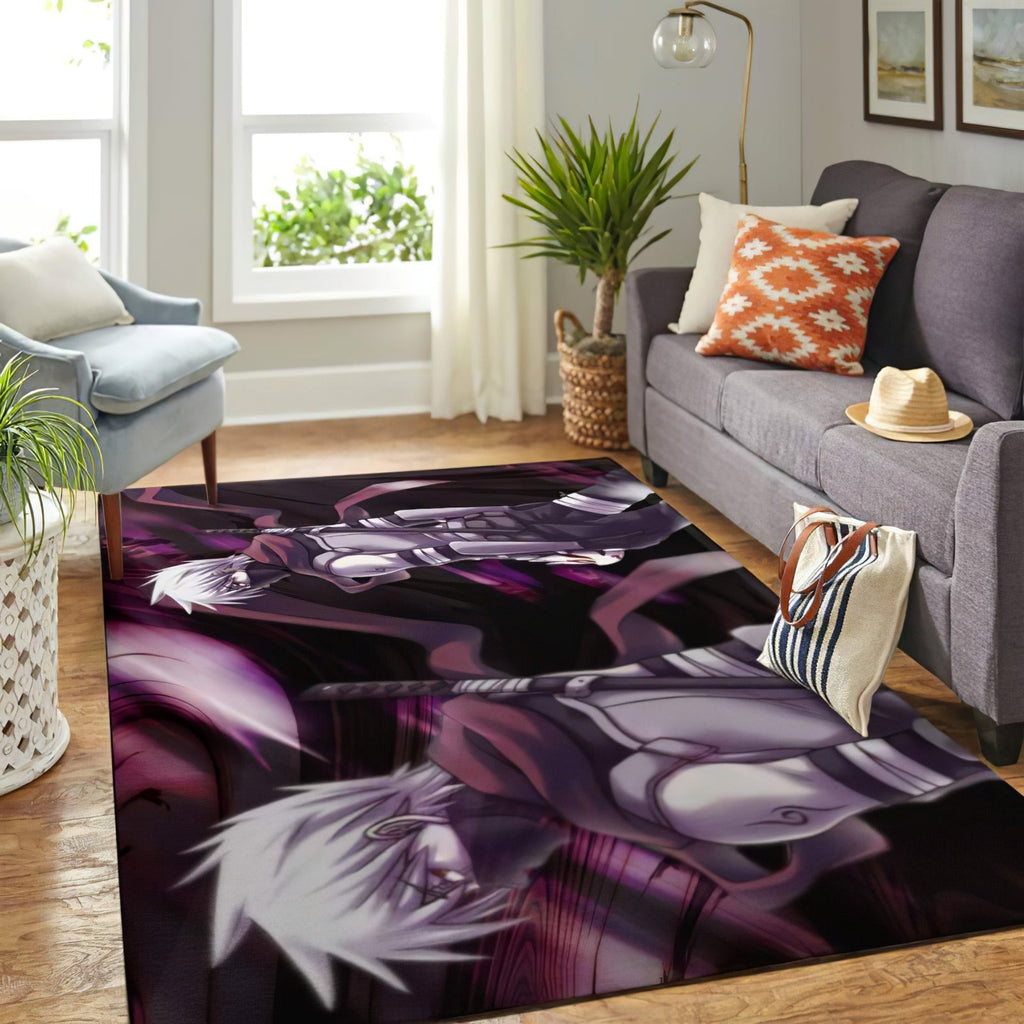 Kakashi Naruto Teppich, Teppiche - Outdoor Teppich, Teppich Wohnzimmer, Küchenteppich, Kinderzimmer, Modern