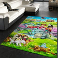 Ghibli Studio Teppich, Teppiche - Outdoor Teppich, Teppich Wohnzimmer, Küchenteppich, Kinderzimmer, Modern