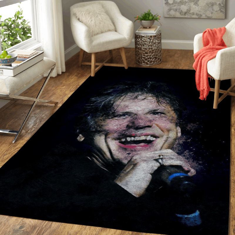 Paul Bruce Dickinson Iron Maiden Band Pop Art Teppich, Teppiche - Outdoor Teppich, Teppich Wohnzimmer, Küchenteppich, Kinderzimmer, Modern