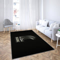 Juventus FC Teppich, Teppiche - Glas-Logo Outdoorteppich, Wohnzimmerteppich, Küchenteppich, Kinderzimmerteppich, modern