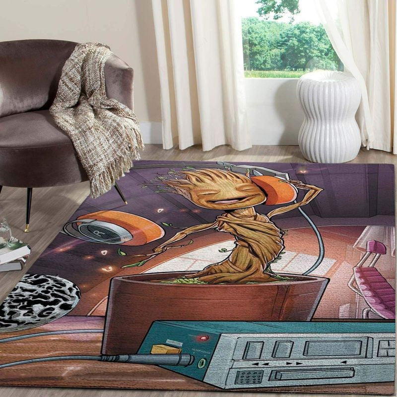 Marvel Groot Avengers 2 Teppich, Teppiche - Outdoor Teppich, Teppich Wohnzimmer, Küchenteppich, Kinderzimmer, Modern