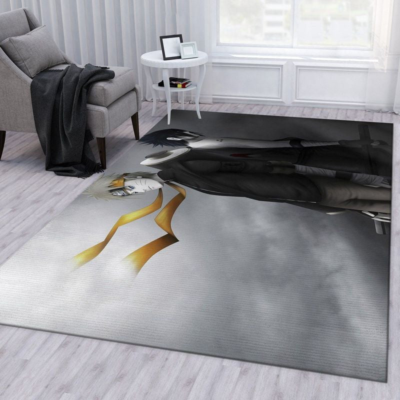 Naruto Vs Uchiha Sasuke Naruto Anime Teppich, Teppiche - Outdoor Teppich, Teppich Wohnzimmer, Küchenteppich, Kinderzimmer, Modern
