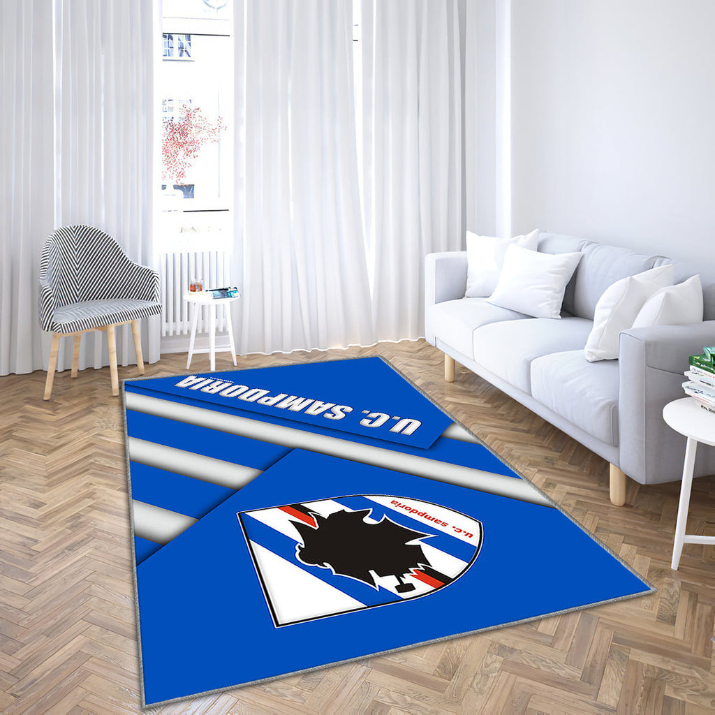 Sampdoria Fc Teppich, Teppiche - Logo-Materialdesign Outdoor Teppich, Teppich Wohnzimmer, Küchenteppich, Kinderzimmer, Modern