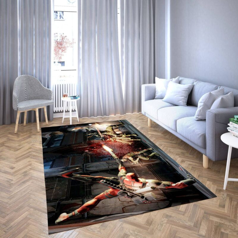 Deadpool Marvel Avengers 26 Teppich, Teppiche - Outdoor Teppich, Teppich Wohnzimmer, Küchenteppich, Kinderzimmer, Modern