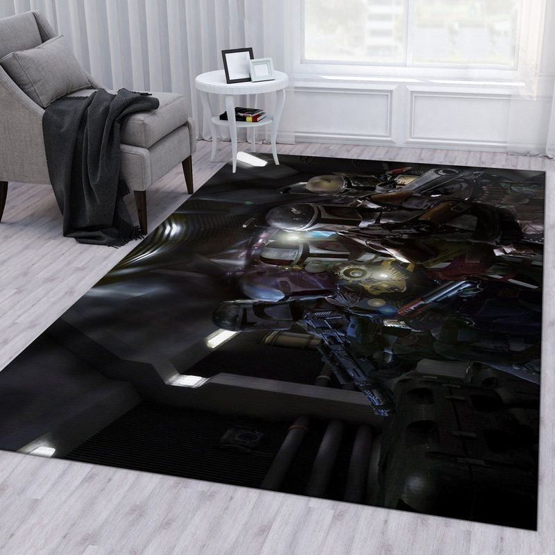 Mandalorian Star Wars 5 Teppich, Teppiche - Outdoor Teppich, Teppich Wohnzimmer, Küchenteppich, Kinderzimmer, Modern
