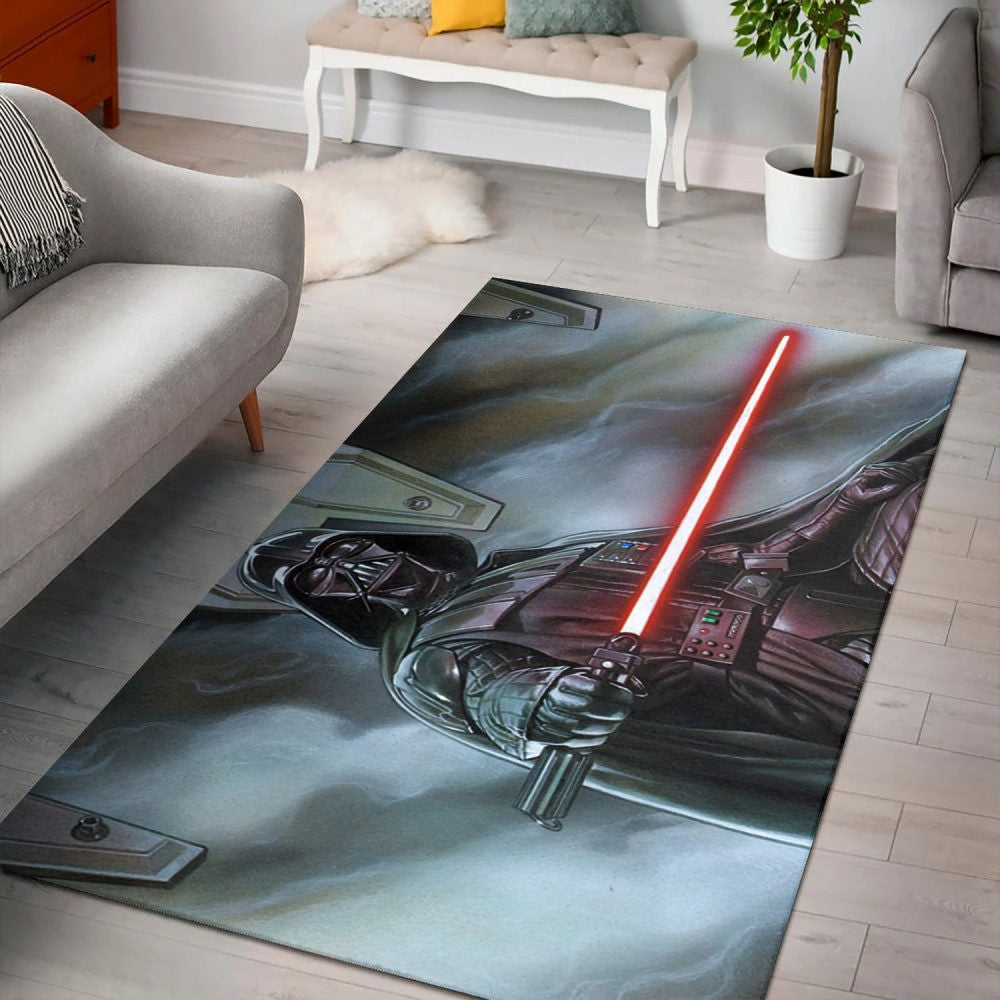 Marvelands Vader Comic Star Wars Teppich, Teppiche - Outdoor Teppich, Teppich Wohnzimmer, Küchenteppich, Kinderzimmer, Modern