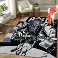 Acdc Band Art Teppich, Teppiche - Outdoor Teppich, Teppich Wohnzimmer, Küchenteppich, Kinderzimmer, Modern