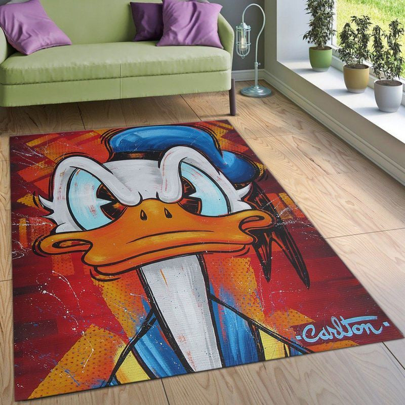Disney Donal Duck Teppich, Teppiche - Outdoor Teppich, Teppich Wohnzimmer, Küchenteppich, Kinderzimmer, Modern