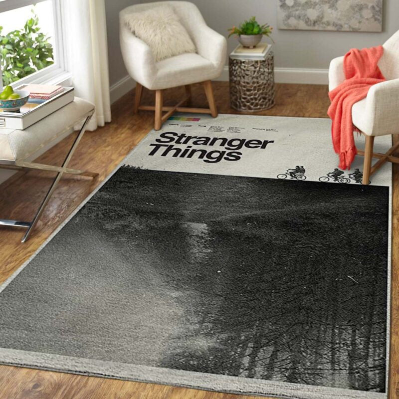 Fremde Dinge 2 Teppich, Teppiche - Outdoor Teppich, Teppich Wohnzimmer, Küchenteppich, Kinderzimmer, Modern