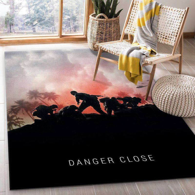 Danger Close Movie Teppich, Teppiche - Outdoor Teppich, Teppich Wohnzimmer, Küchenteppich, Kinderzimmer, Modern