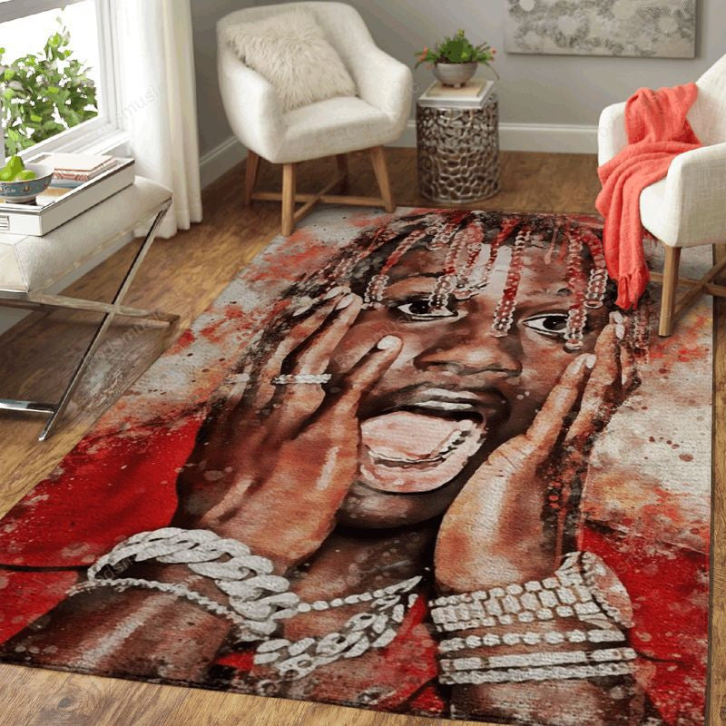 Lil Yachty Rapper Music World Art Teppich, Teppiche - Outdoor Teppich, Teppich Wohnzimmer, Küchenteppich, Kinderzimmer, Modern