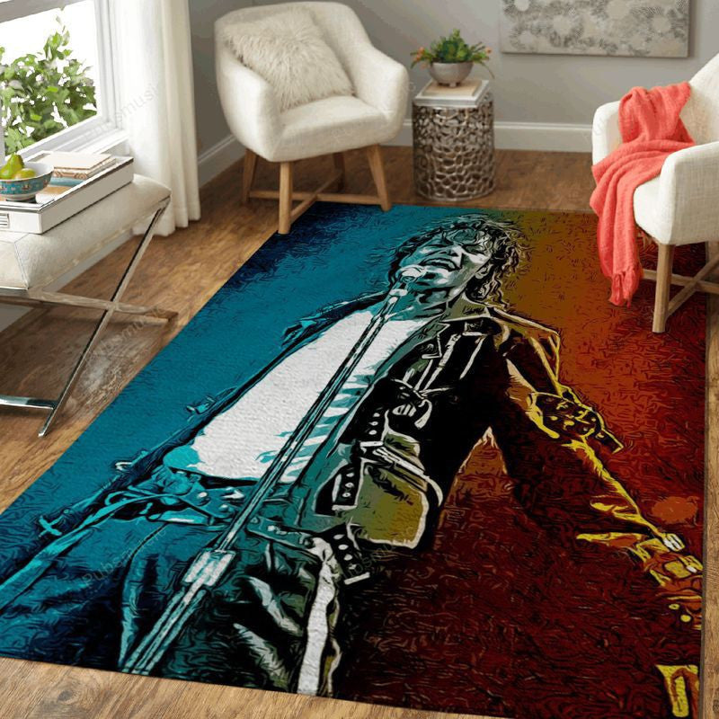 Michael Jackson Vector Music Art Teppich, Teppiche - Outdoor Teppich, Teppich Wohnzimmer, Küchenteppich, Kinderzimmer, Modern