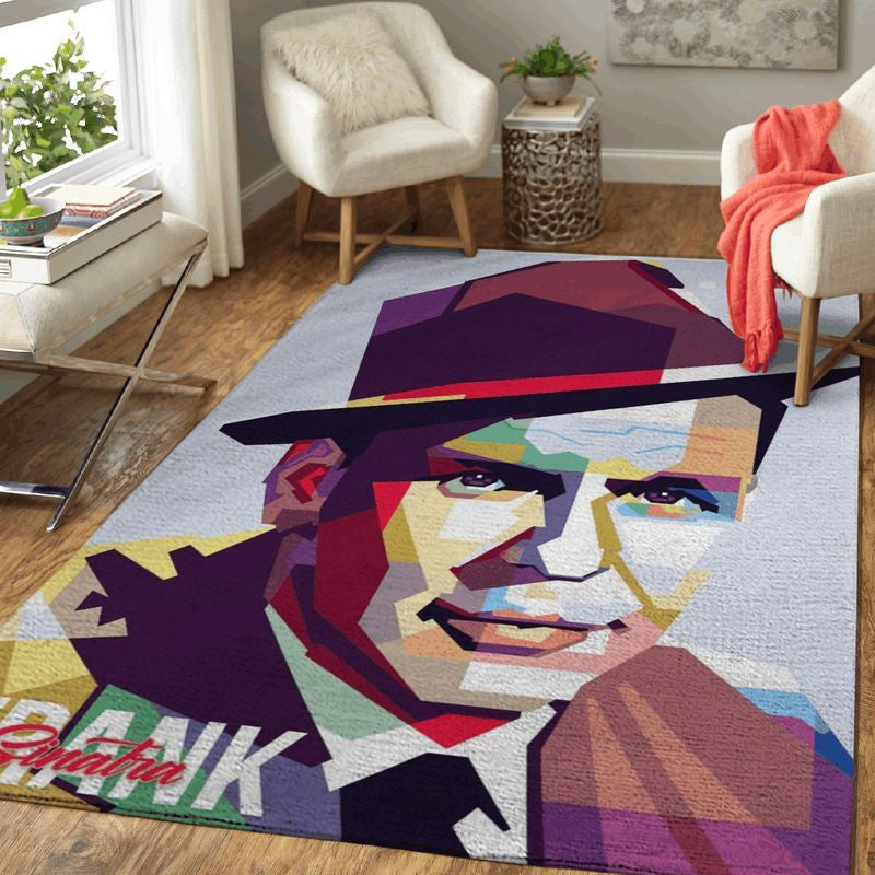 Frank Sinatra Singer 1 Teppich, Teppiche - Outdoor Teppich, Teppich Wohnzimmer, Küchenteppich, Kinderzimmer, Modern