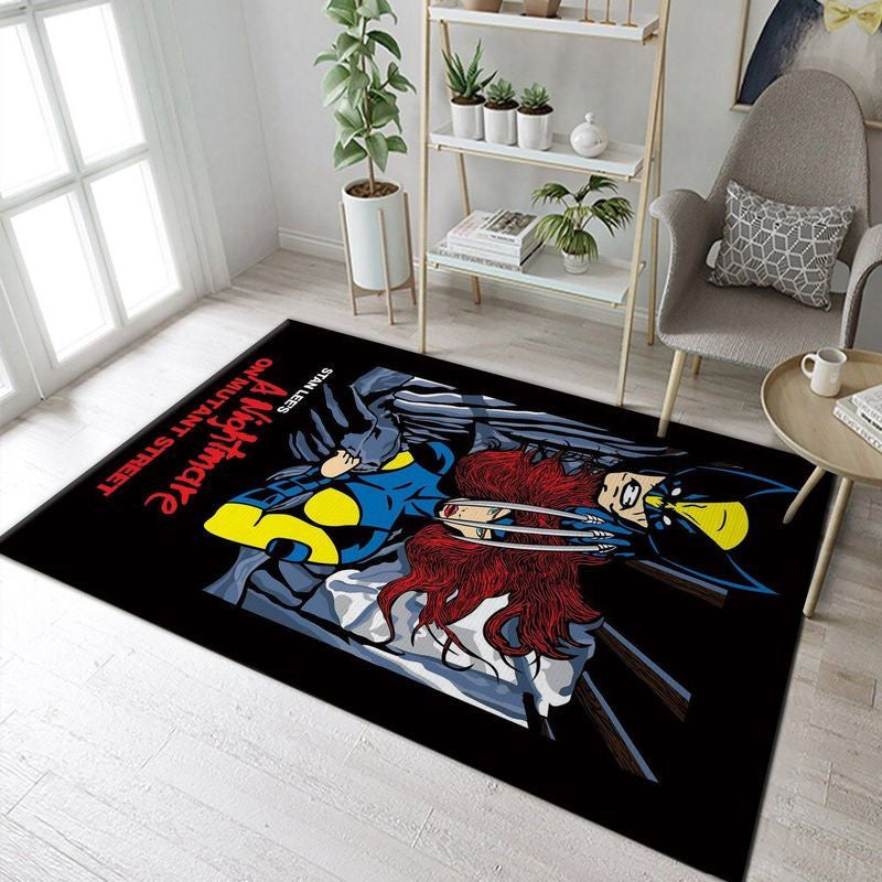 Nightmare On Mutant Teppich, Teppiche - Outdoor Teppich, Teppich Wohnzimmer, Küchenteppich, Kinderzimmer, Modern