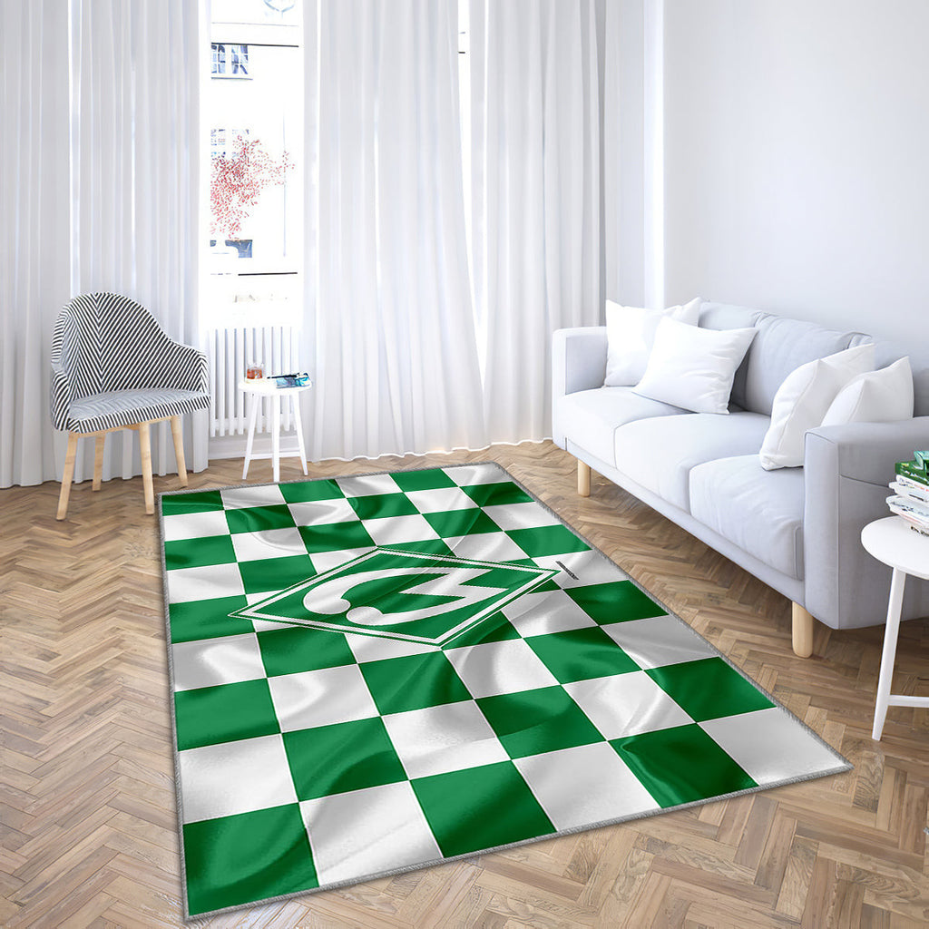 SV Werder Bremen Logo-Teppich, Teppiche – Kreativer Kunstrasen-Teppich, Wohnzimmerteppich, Küchenteppich, Kinderzimmer, modern