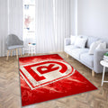 SSV Jahn Regensburg Paint Art Teppich, Teppiche - Emblem Outdoor-Teppich, Wohnzimmerteppich, Küchenteppich, Kinderzimmer, Modern