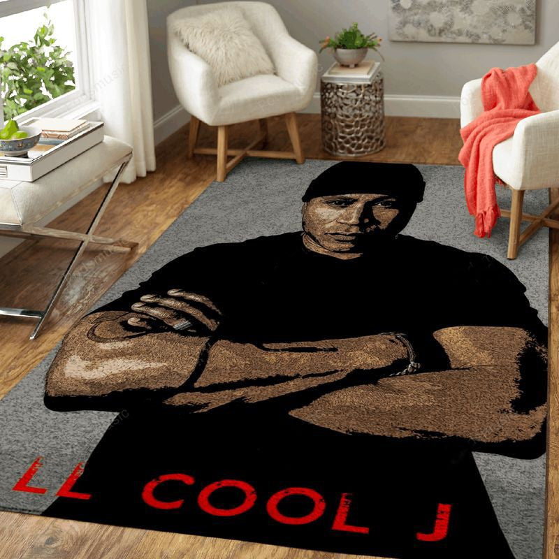 Ll Cool J Music Art Teppich, Teppiche - Outdoor Teppich, Teppich Wohnzimmer, Küchenteppich, Kinderzimmer, Modern