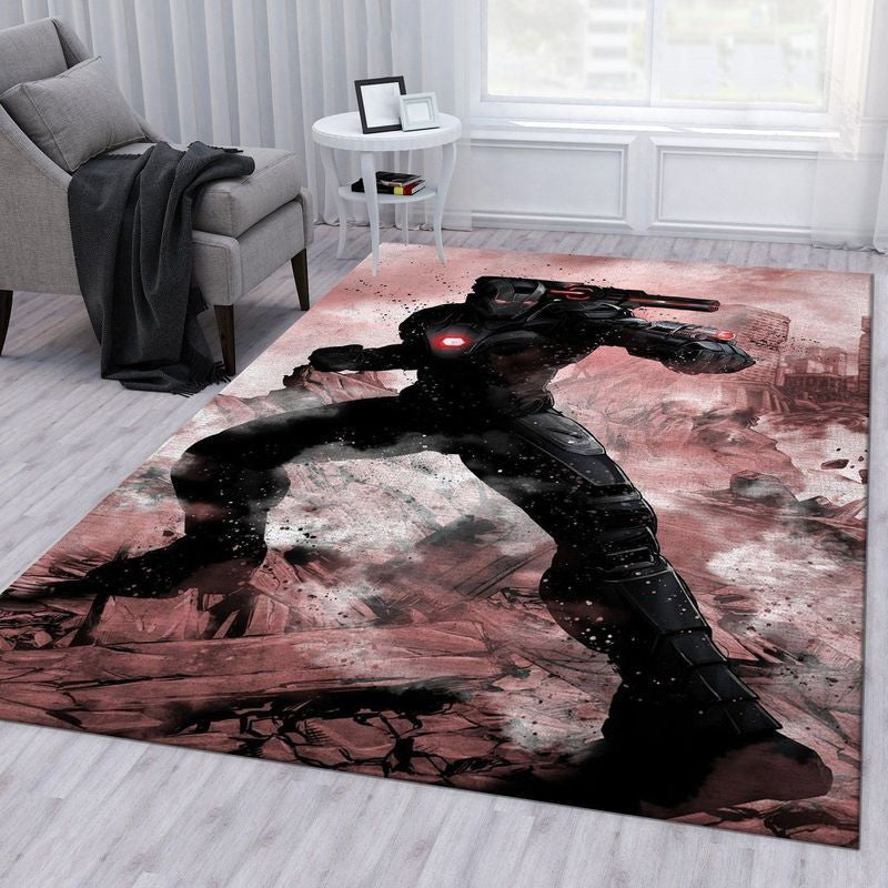 Marvel Iron Man War Machine Teppich, Teppiche - Outdoor Teppich, Teppich Wohnzimmer, Küchenteppich, Kinderzimmer, Modern