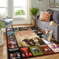 Creedence Clearwater Revival Legend Rock Band Music Bad Moon Rising Teppich, Teppiche - Outdoor Teppich, Teppich Wohnzimmer, Küchenteppich, Kinderzimmer, Modern