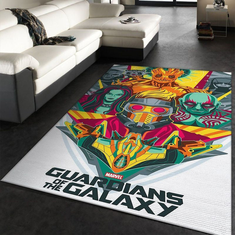 Guardians Of The Galaxy Marvel Superhero Movies Teppich, Teppiche - Outdoor Teppich, Teppich Wohnzimmer, Küchenteppich, Kinderzimmer, Modern